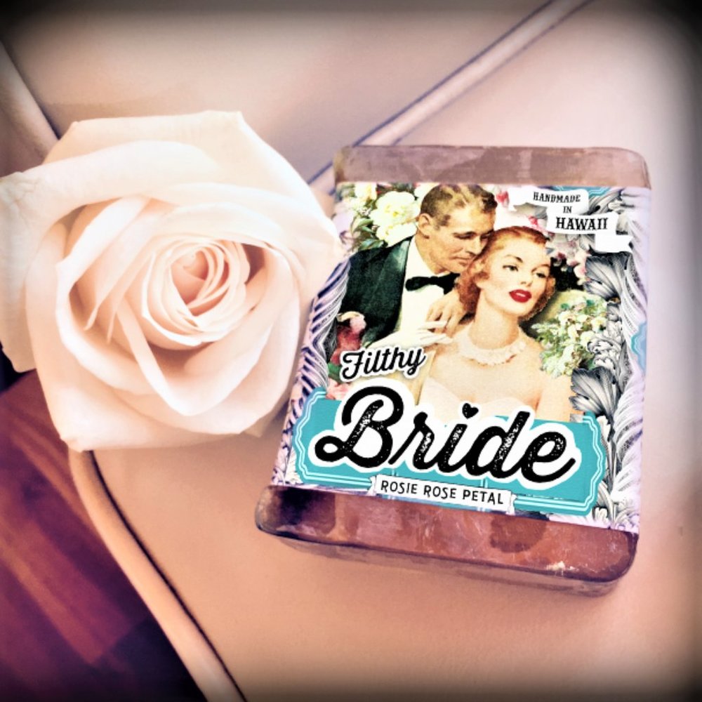 100% Natural Organic Soap. Bride. Handmade in Hawaii. 7oz. - Picture 2 of 5